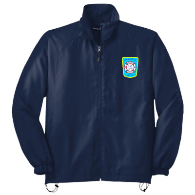 Embroidered Wind Breaker Full Zip Thumbnail