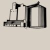 Canvas Tote with Contrasting Handles Thumbnail